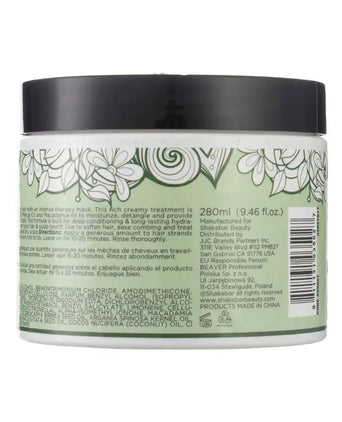 Shakebar Macadamia & Argan Oil moisturizing haarmasker - Hairgivers