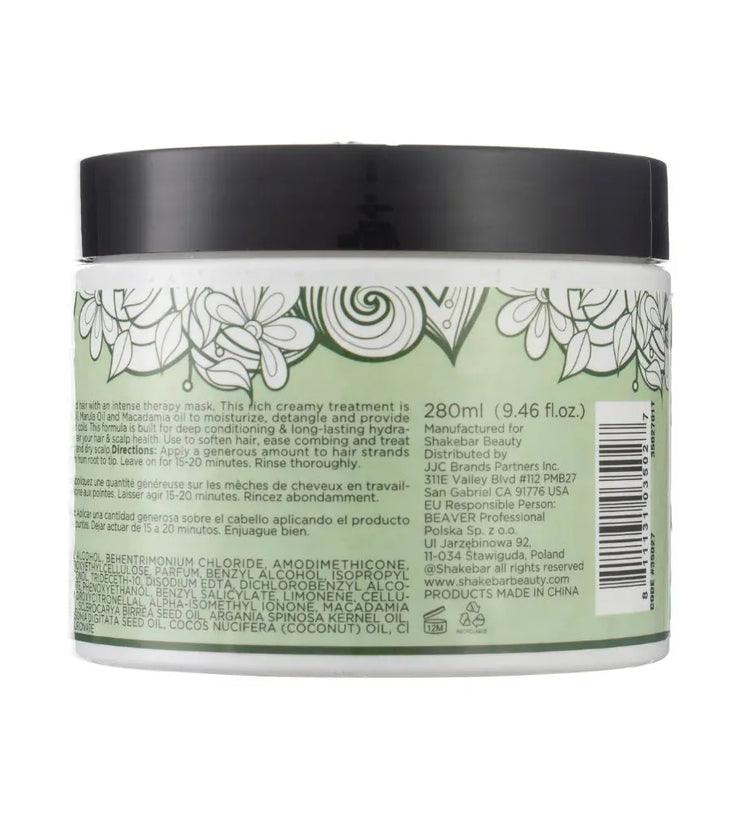 Shakebar Macadamia & Argan Oil moisturizing haarmasker - Hairgivers