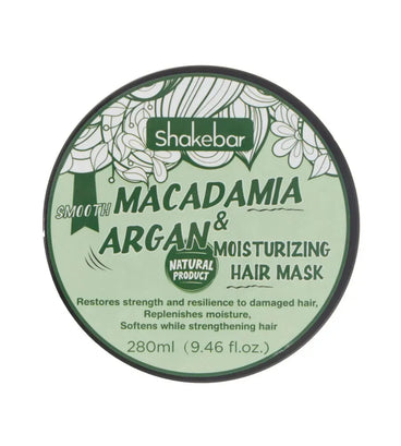 Shakebar Macadamia & Argan Oil moisturizing haarmasker - Hairgivers