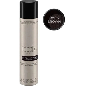 Toppik hair thickener kleurenspray - donkerbruin - Hairgivers