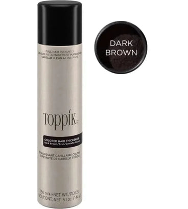 Toppik hair thickener kleurenspray - donkerbruin - Hairgivers