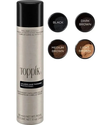 Toppik hair thickener kleurenspray - Hairgivers