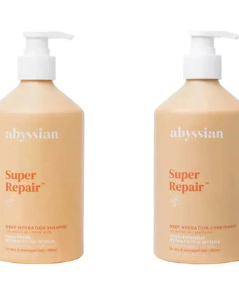 Abyssian deep hydration shampoo + conditioner combinatiepakket - Hairgivers