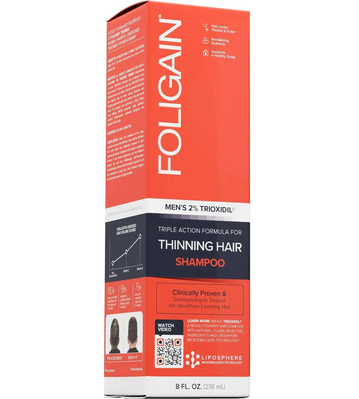 Foligain haaruitval shampoo + conditioner man (236 ml) - Hairgivers