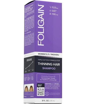 Foligain haaruitval shampoo vrouw (236 ml) - Hairgivers