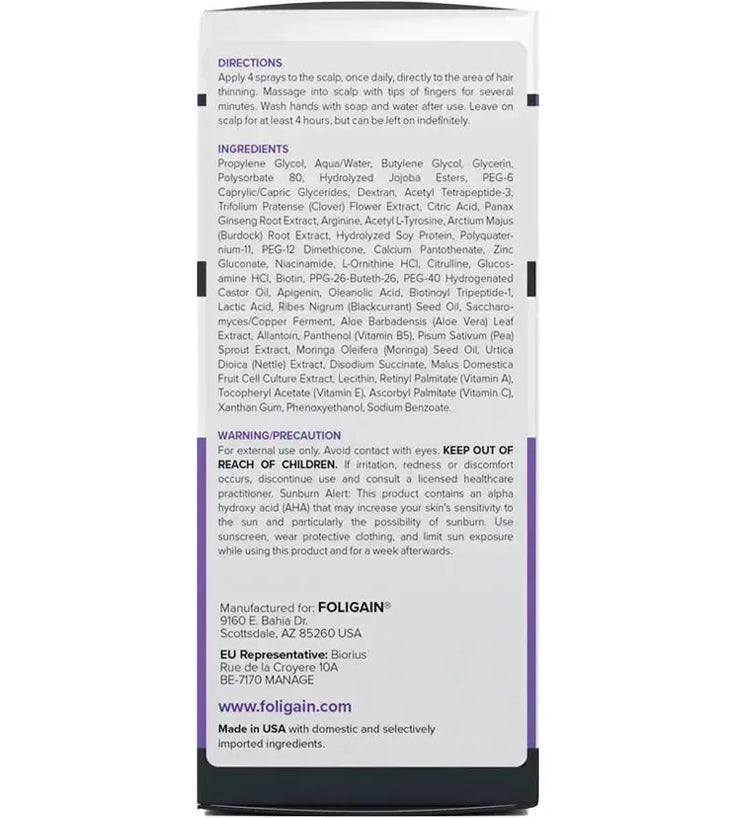 Foligain lotion vrouw (10% Trioxidil) - Hairgivers