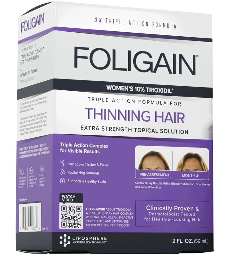 Foligain lotion vrouw (10% Trioxidil) - Hairgivers