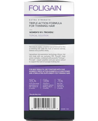 Foligain lotion vrouw (10% Trioxidil) - Hairgivers