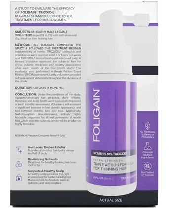 Foligain lotion vrouw (10% Trioxidil) - Hairgivers