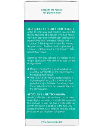 Neofollics anti-grey hair tablets - Hairgivers