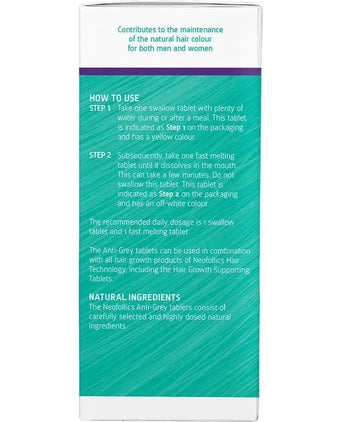 Neofollics anti-grey hair tablets - Hairgivers
