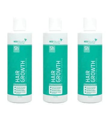 Neofollics Shampoo tegen haaruitval 3-pack (3x250 ml) Neofollics haargroei shampoo 3-pack (3x250 ml) - Hairgivers