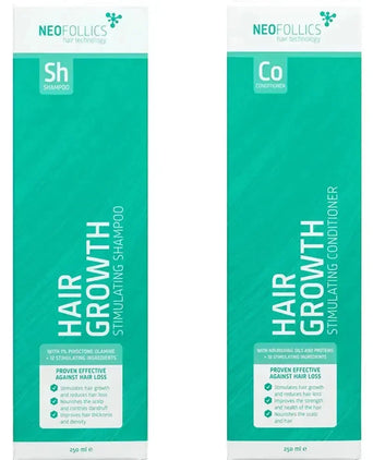 Neofollics haargroei shampoo + conditioner (250 ml) - Hairgivers