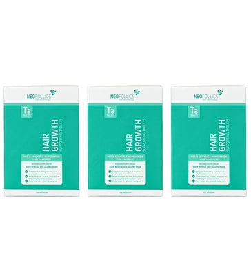 Neofollics Hair Growth Tablets 3-pack Neofollics hair growth tablets 3-pack - Hairgivers