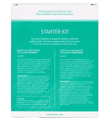 Neofollics shampoo + conditioner starter kit