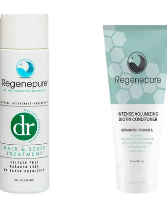 Regenepure DR + Biotine conditioner combinatiepakket - Hairgivers
