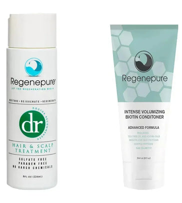 Regenepure DR + Biotine conditioner combinatiepakket Regenepure DR + Biotine conditioner combinatiepakket - Hairgivers
