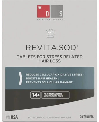 Revita.SOD tablets tegen haaruitval door stress (1 mnd) - Hairgivers
