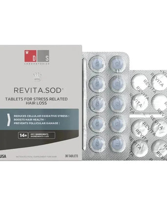 Revita.SOD tablets tegen haaruitval door stress (1 mnd) - Hairgivers