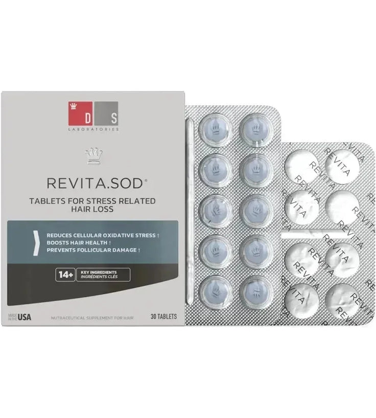 Revita.SOD tablets tegen haaruitval door stress (1 mnd) - Hairgivers