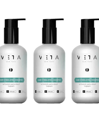 Veta shampoo voor haargroei 3-pack (3x250 ml) - Hairgivers